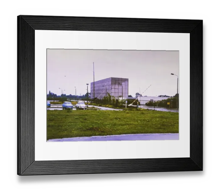 Framed Print : Merseburg building soldiers barracks