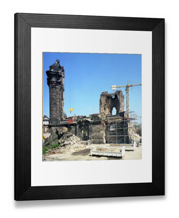 Framed Print : Dresden Church of Our Lady