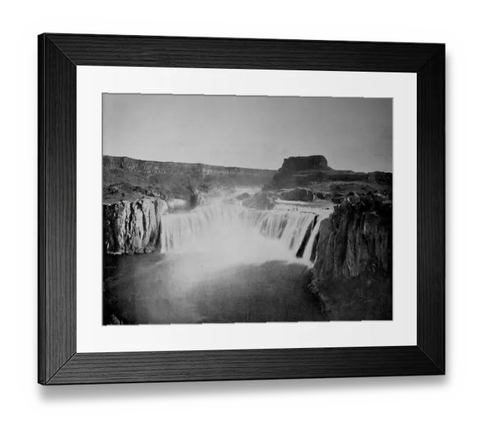 Framed Print : The Shoshone Falls, waterfall in the state of Idaho