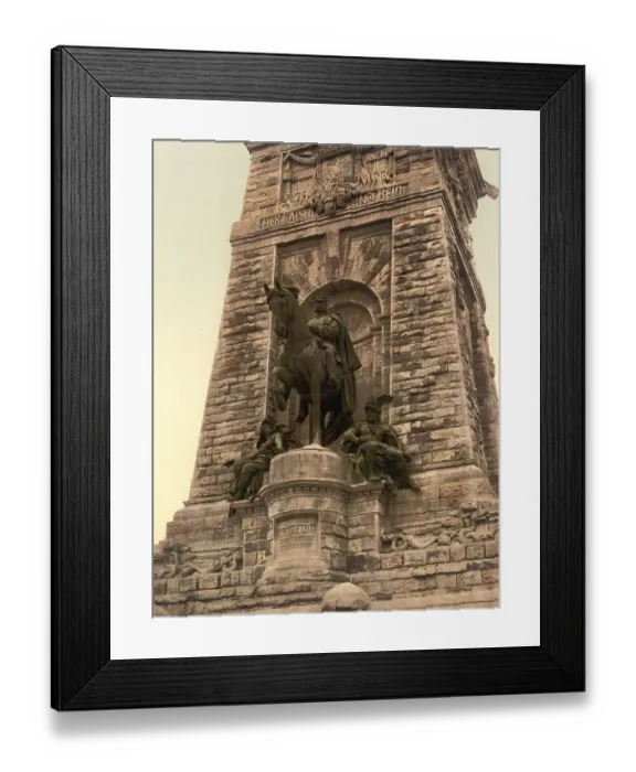 Framed Print : The Kyffhaeuser Monument in Thuringia Framed Print : The Kyffhaeuser Monument in Thuringia