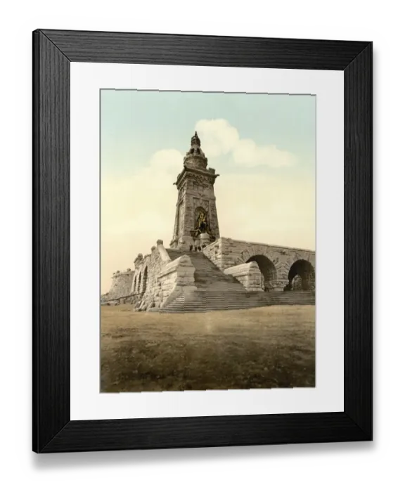 Framed Print : Monument to Kaiser Wilhelm at Kyffhaeuser Framed Print : Monument to Kaiser Wilhelm at Kyffhaeuser