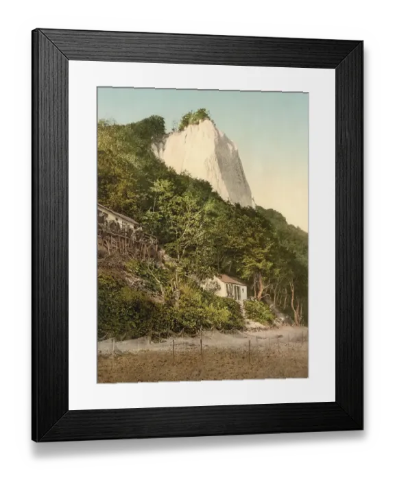 Framed Print : The Koenigsstuhl, Stubbenkammer
