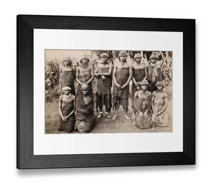 Framed Print : South Africa, A Group of African Sorceresses Framed Print : South Africa, A Group of African Sorceresses