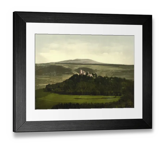 Framed Print : Landsberg Castle near Meiningen in Thuringia