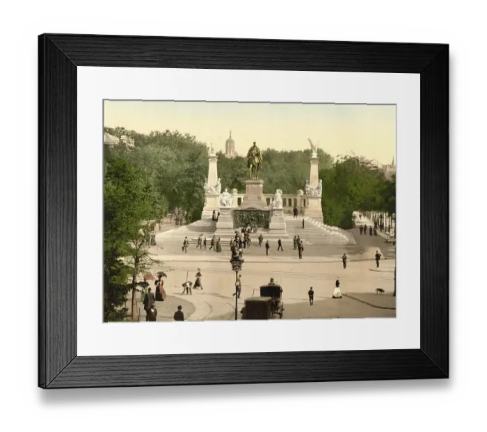 Framed Print : The Kaiser Wilhelm Monument in Breslau Framed Print : The Kaiser Wilhelm Monument in Breslau