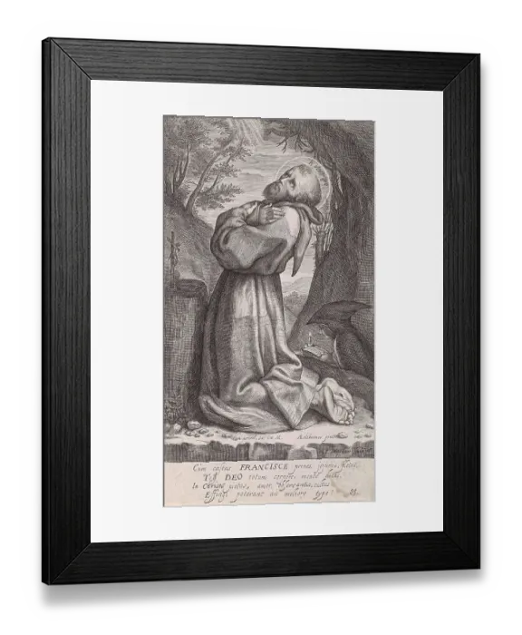 Framed Print : Francis of Assisi, Francis, Giovanni di Pietro di Bernardone