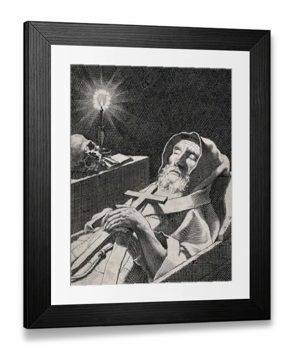 Framed Print : St. Francis of Assisi, Francis