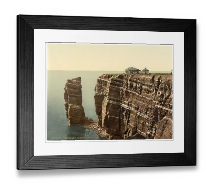 Framed Print : Helgoland Island in the North Sea