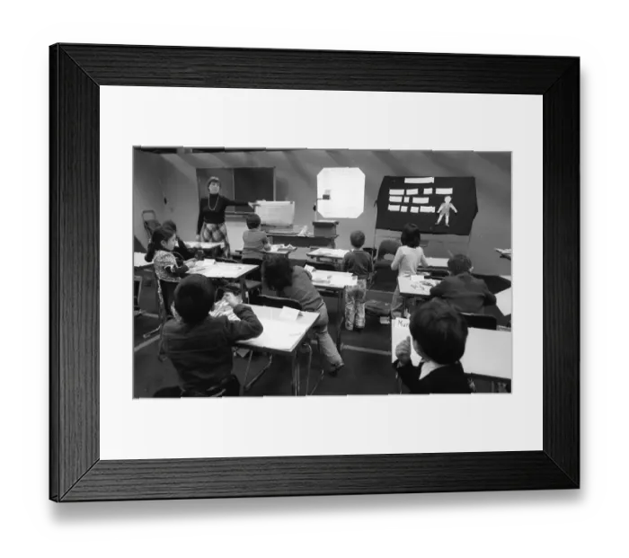 Framed Print : The education fair 7th Interschool 80 on 05
