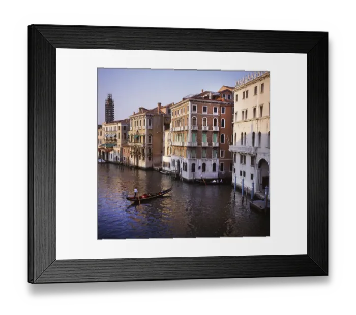 Framed Print : The city of the lagoons, here in Venice on 21
