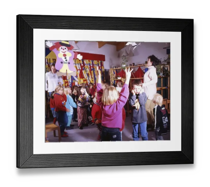 Framed Print : Encounters of people in Germany Framed Print : Encounters of people in Germany