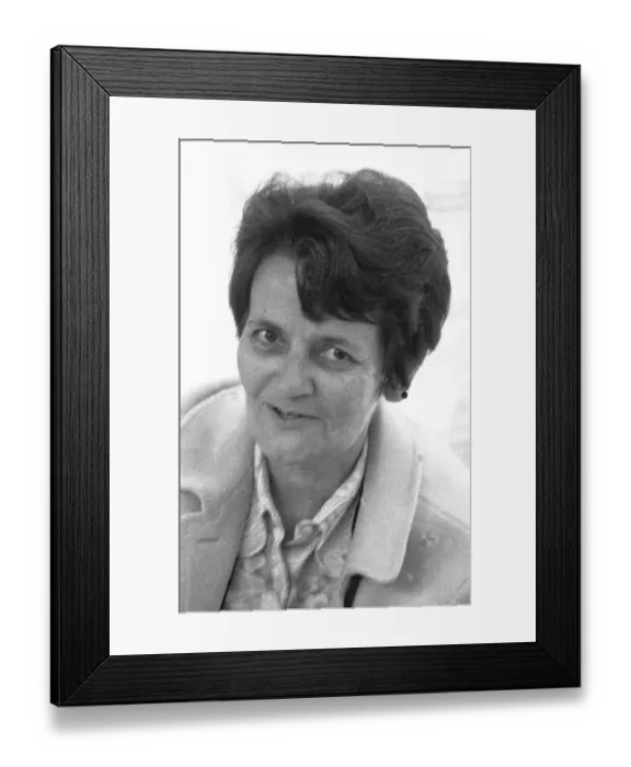 Framed Print : Personalities from politics, business and culture from the years 1965-71