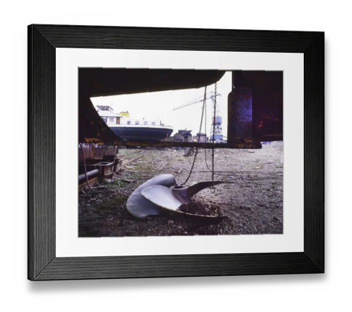 Framed Print : Duisburg inland port 80s Duisburg Framed Print : Duisburg inland port 80s Duisburg