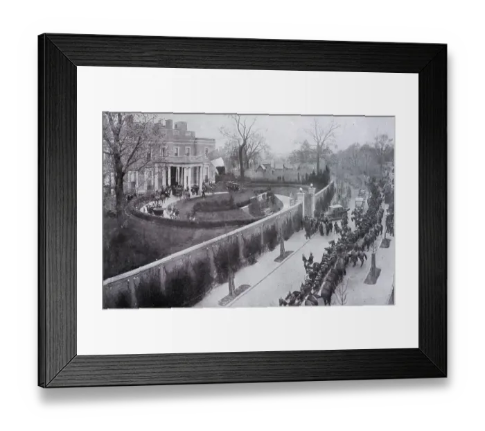 Framed Print : Arrival of the Joffre-Viviani mission in Washington Framed Print : Arrival of the Joffre-Viviani mission in Washington