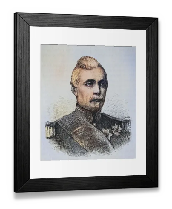 Framed Print : Louis dAurelle de Paladines, 1804-1877 Framed Print : Louis dAurelle de Paladines, 1804-1877
