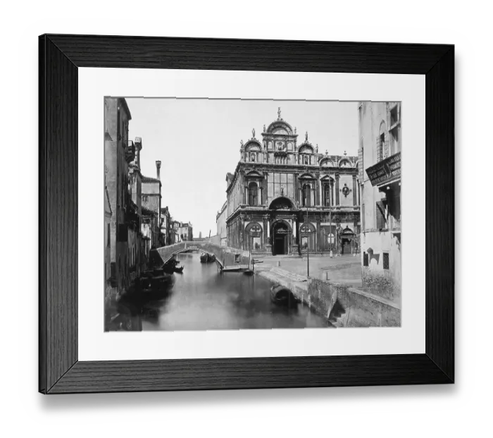 Framed Print : Campo Santi Giovanni e Paolo, Santi Giovanni e Paolo
