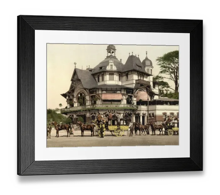 Framed Print : Carriages for city tours, Kaese's big ride