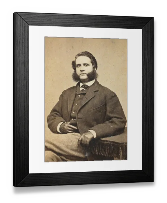 Framed Print : Dr. George Thompson Elliot Jr. (1827) (1871)