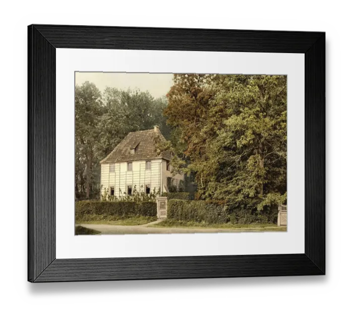 Framed Print : The Goethe House in Weimar, Thuringia
