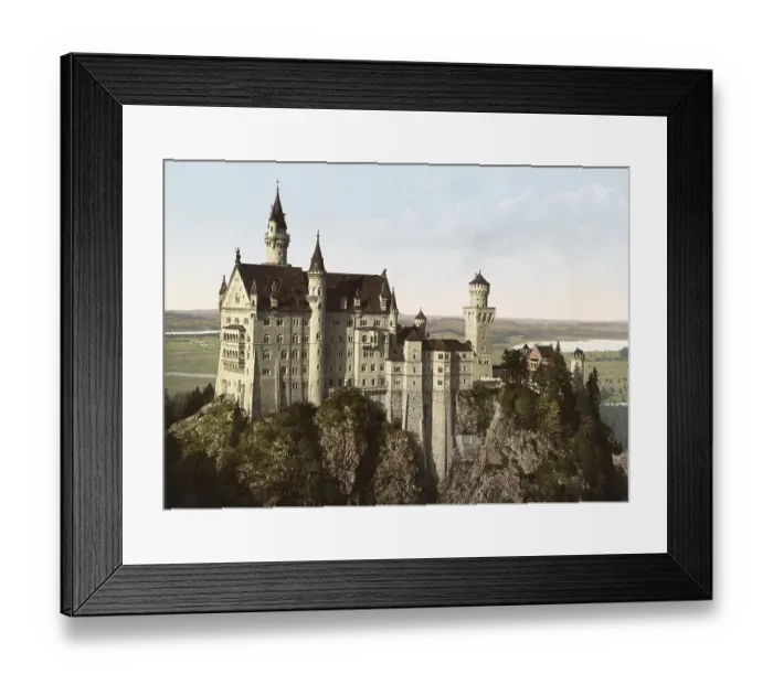 Framed Print : Neuschwanstein Castle, Bavaria Framed Print : Neuschwanstein Castle, Bavaria