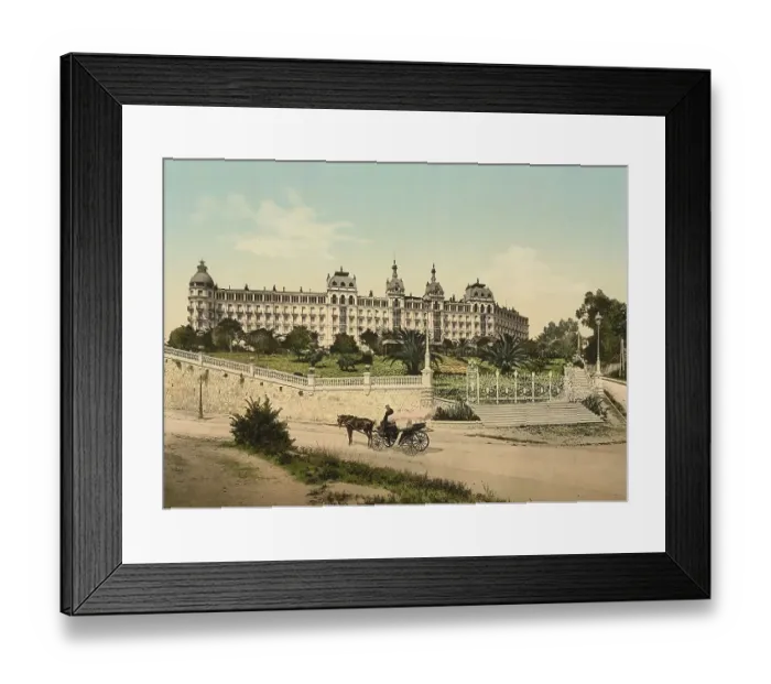 Framed Print : Hotel Excelsior, Regina Palace