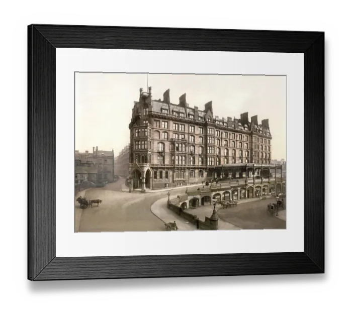 Framed Print : St Enoch's station in Glasgow