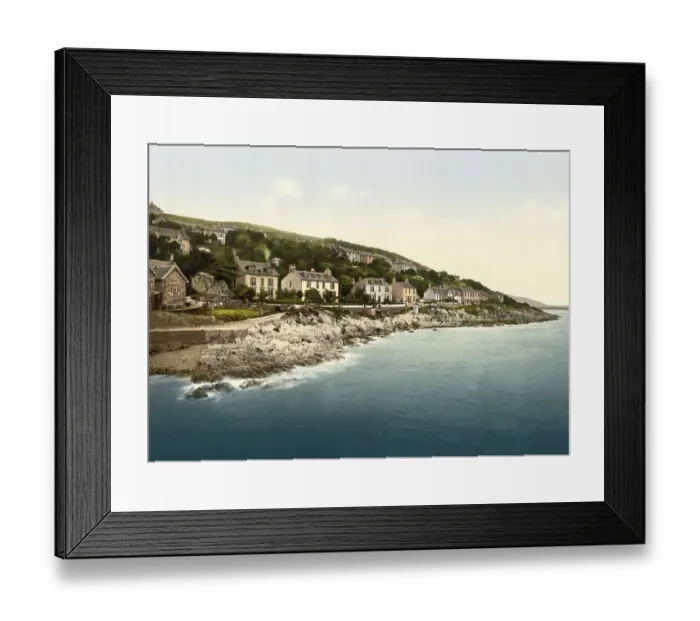 Framed Print : Innellan from the pier West, a village in Argyll and Bute