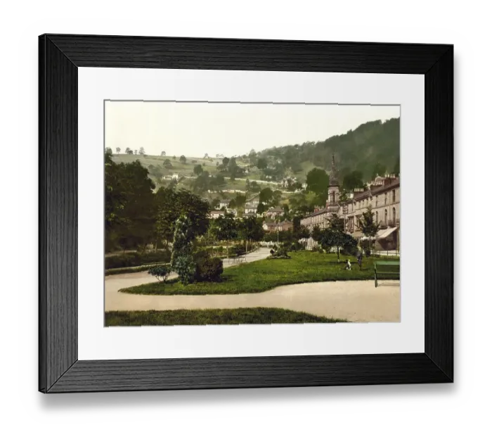 Framed Print : Promenade and Heights of Jacob Framed Print : Promenade and Heights of Jacob