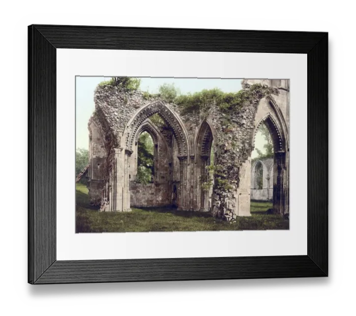 Framed Print : The Lady Chapel at the Glastonbury Abbey Framed Print : The Lady Chapel at the Glastonbury Abbey