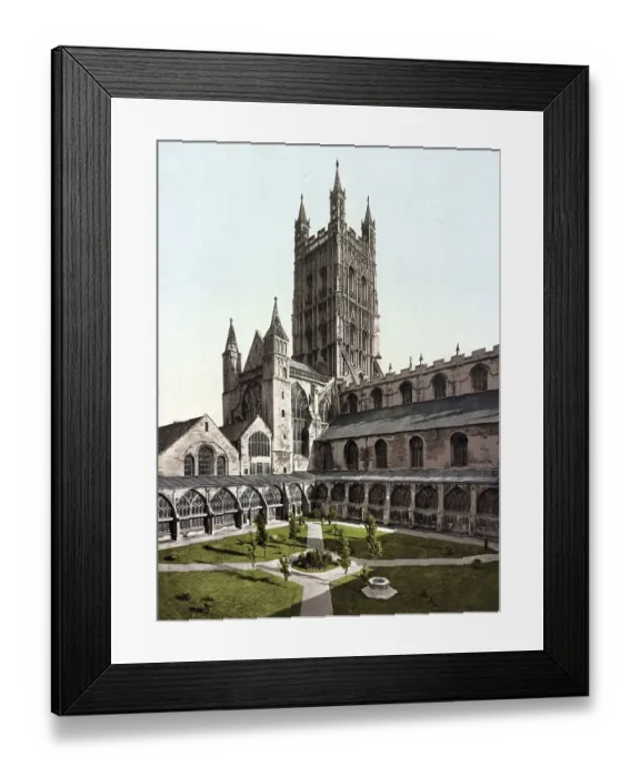 Framed Print : Gloucester Cathedral Church of The Holy and Indivisible Trinity Framed Print : Gloucester Cathedral Church of The Holy and Indivisible Trinity