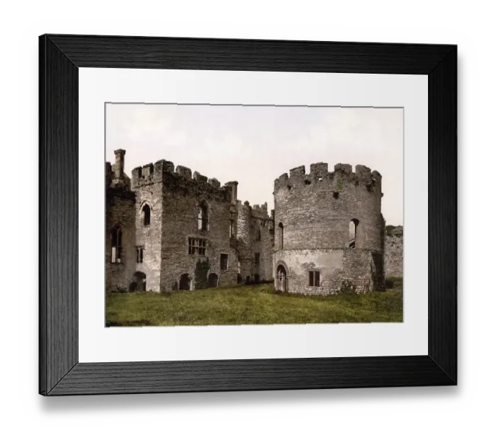 Framed Print : Schloss, Ludlow, England  /  Castle
