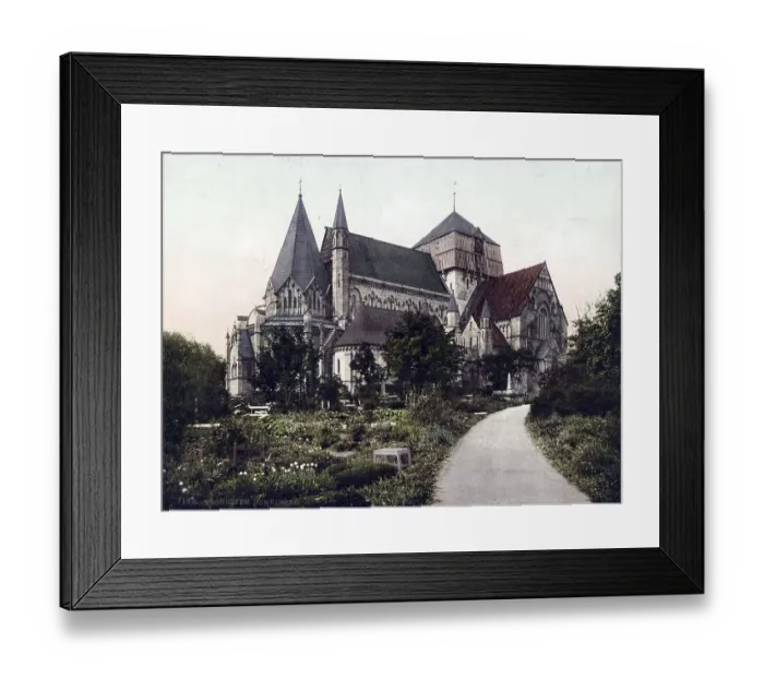 Framed Print : The Nidaros Cathedral, Trondheim