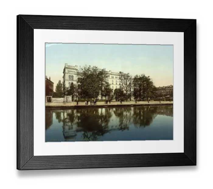 Framed Print : Hospital, Rotterdam, Holland, c Framed Print : Hospital, Rotterdam, Holland, c