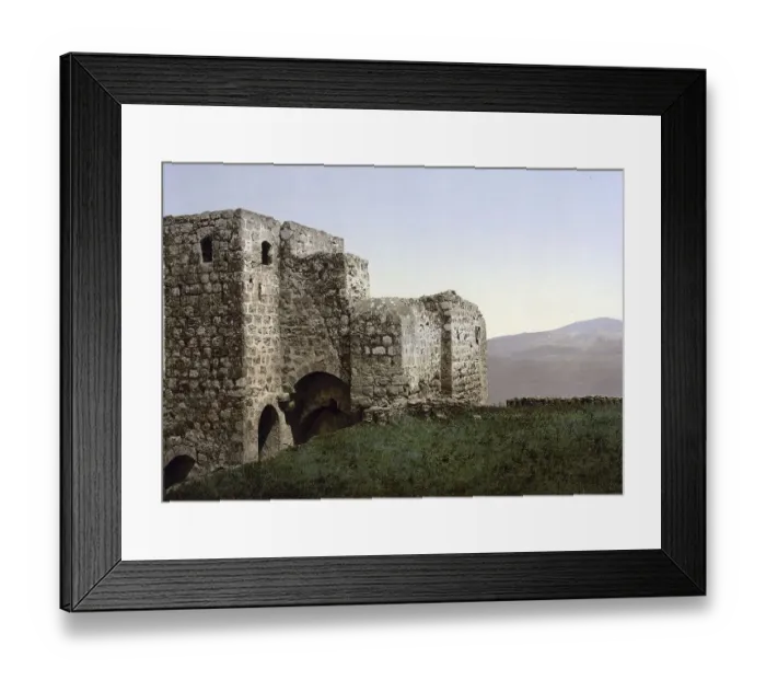 Framed Print : The Tower House, Ruins, Jezreel