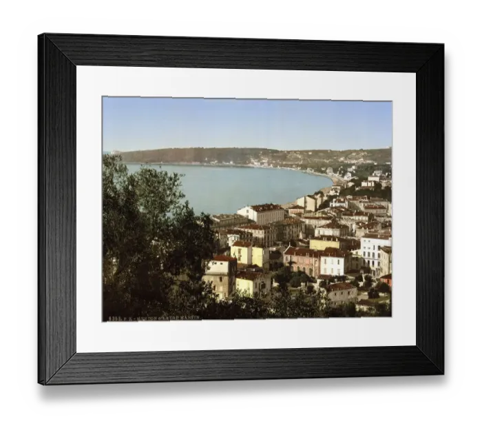 Framed Print : Cape Martin, Menton on the Riviera