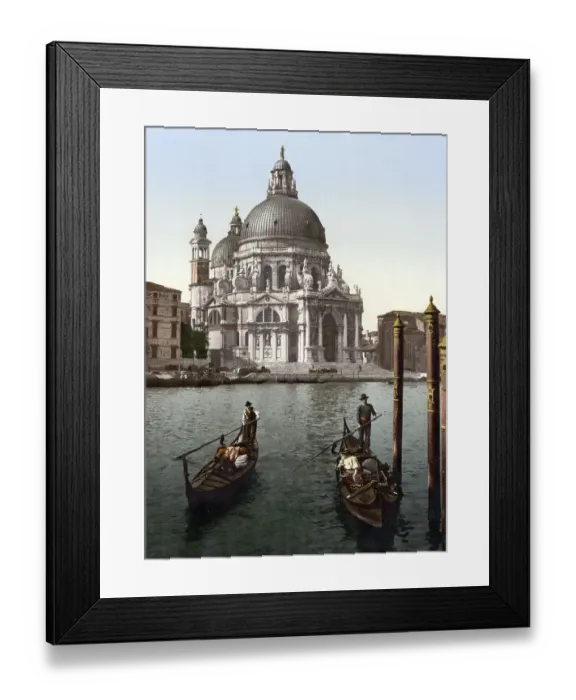 Framed Print : Santa Maria della Salute, Saint Mary of Health