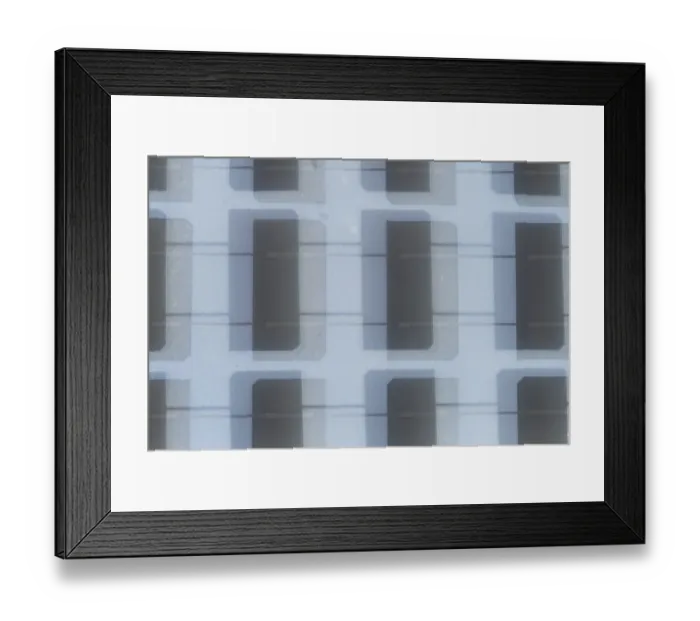 Framed Print : Solar cell on the solar tree in Ulm's Solar City residential district Framed Print : Solar cell on the solar tree in Ulm's Solar City residential district