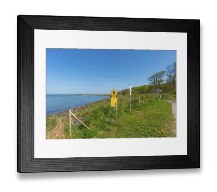 Framed Print : Nature reserve, NSG Geltinger Birk