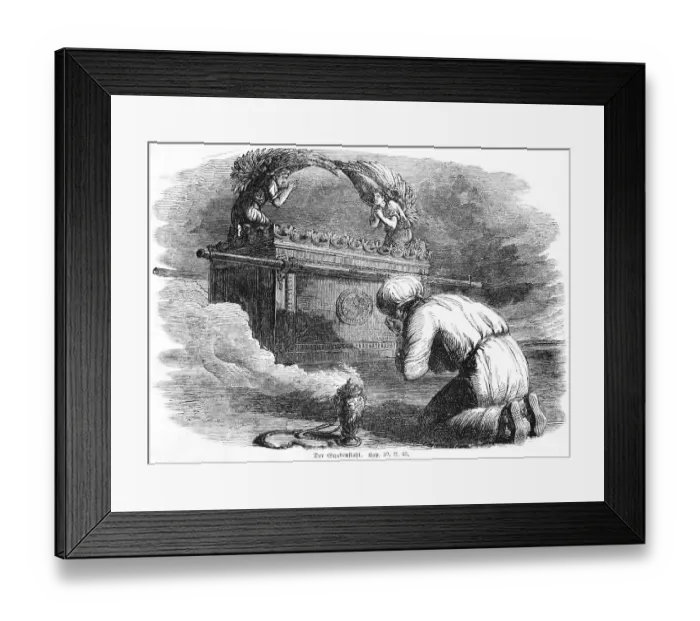 Framed Print : The Mercy Seat, Bible, Old Testament