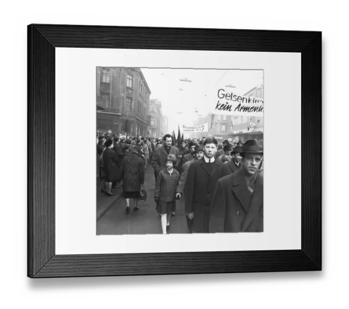 Framed Print : With black flags Framed Print : With black flags