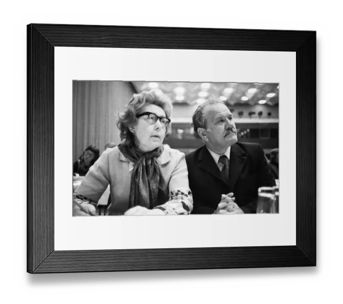 Framed Print : The Educational Policy Conference of the German Peace Union (DFU)