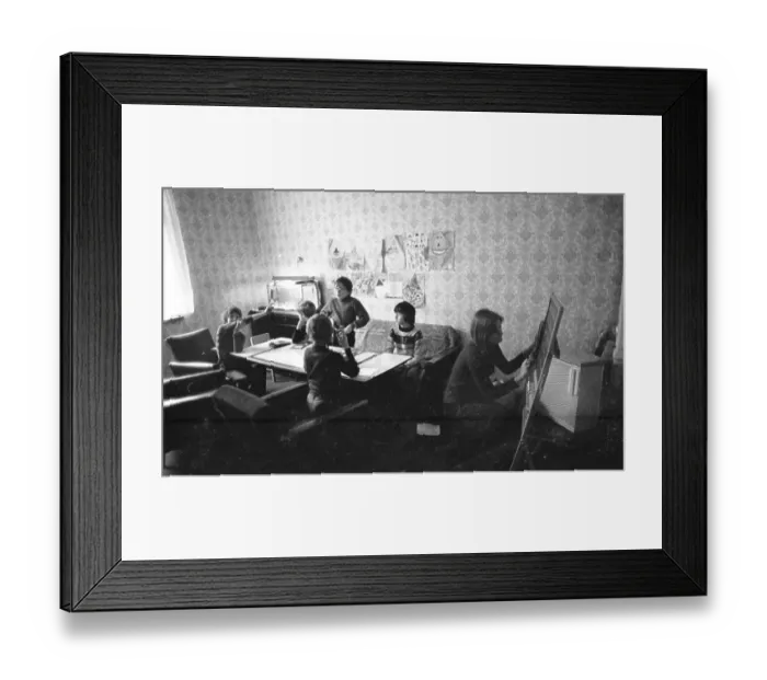 Framed Print : Private tutoring for children with learning difficulties in an afternoon school on 3 Framed Print : Private tutoring for children with learning difficulties in an afternoon school on 3