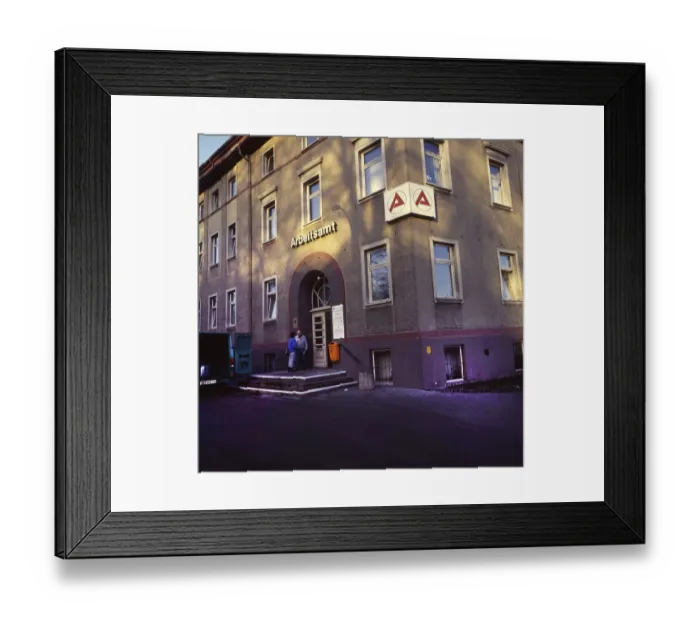 Framed Print : A visit to Neubrandenburg, here on 29