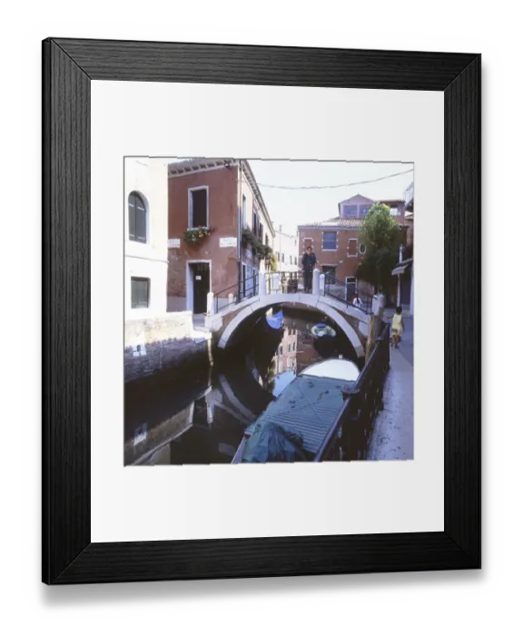 Framed Print : The city of the lagoons, here in Venice on 21