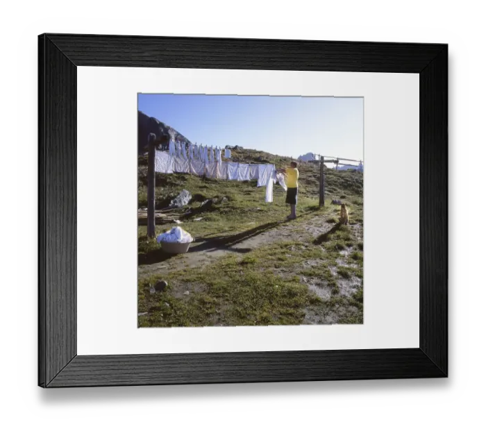 Framed Print : AUT, Austria, Matrei: For mountain hikers