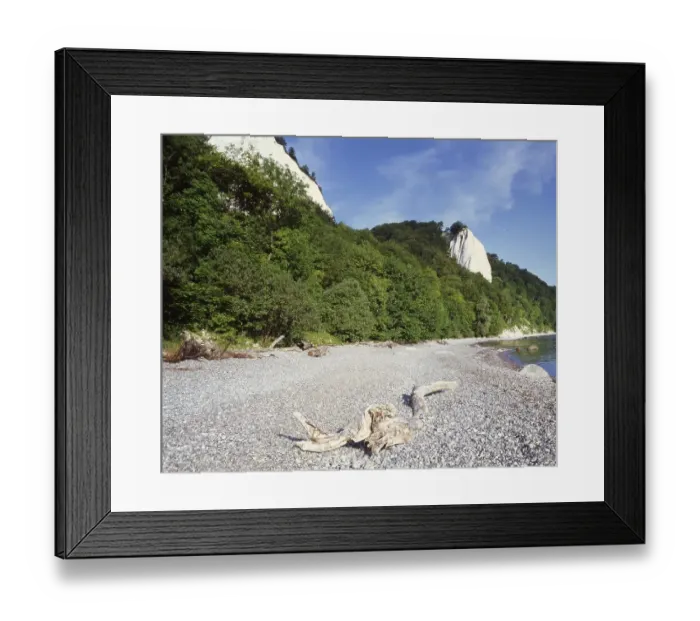 Framed Print : The visit to the landscapes on Ruegen Framed Print : The visit to the landscapes on Ruegen