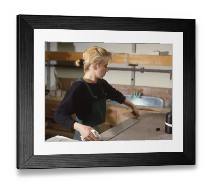 Framed Print : Female workers in the skilled trades Framed Print : Female workers in the skilled trades