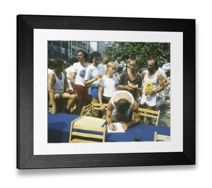 Framed Print : DEU, Germany: The historical slides from the 84-85 r years