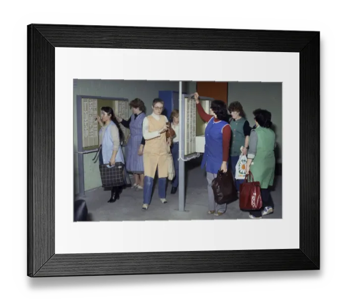 Framed Print : DEU, Germany: Historical slides from the 84-85 r years Framed Print : DEU, Germany: Historical slides from the 84-85 r years