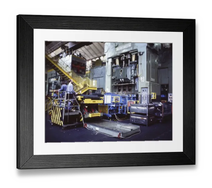 Framed Print : DEU, Germany: Historical slides from the 84-85 r years